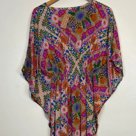 NATURAL LIFE Colorful Maxi Dress BNWT - Picture 7 of 11